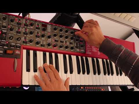 PINK FLOYD Sounds synth cover on Nord Lead 4