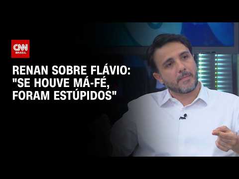 Renan Santos sobre Flávio Bolsonaro: “Se houve má-fé, foram estúpidos” | HORA H