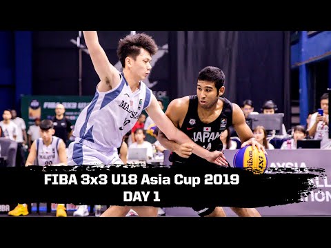 RE-LIVE - FIBA 3x3 U18 Asia Cup 2019 - Day 1 | 3x3 Basketball