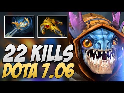 Resolution Slark with 22 KILLS in 7.20 | Dota Gameplay