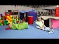 24 HOUR OVERNIGHT IN OUR GYMNASTICS GYM SUPER CRAZY