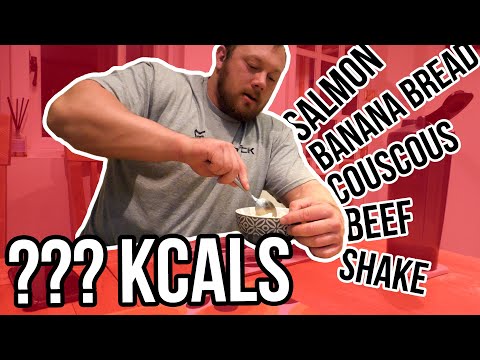 STRONGMAN FULL DAY OF EATING!! | ADAM BISHOP