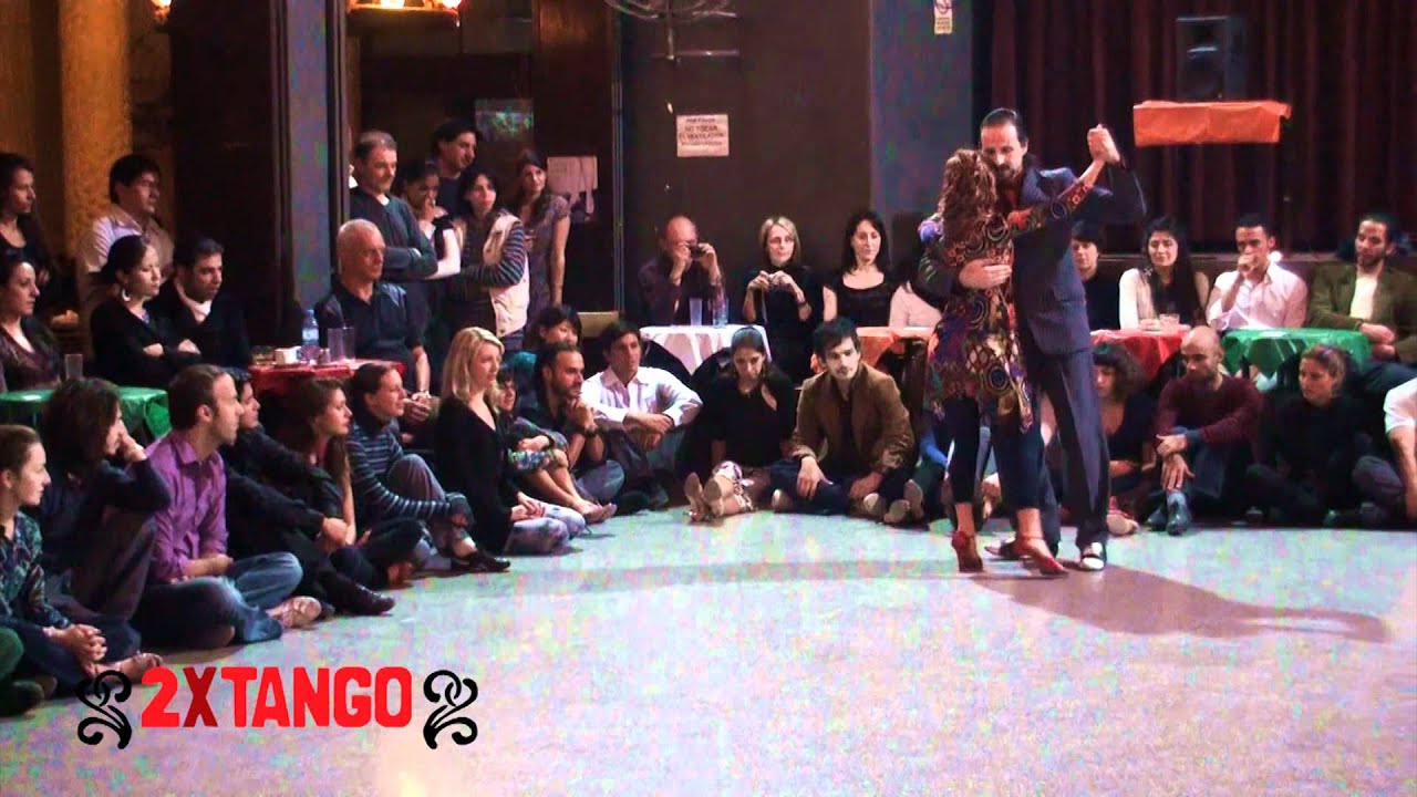 Damian Esell y Nancy Louzan Milonga en Villa Malcolm