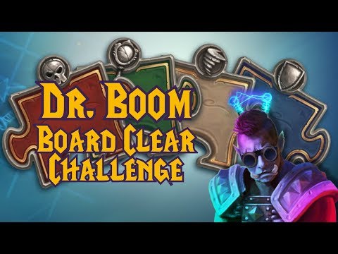 Hearthstone: The Boomsday Puzzle Lab - Dr. Boom Challenge - Board Clear (German/Deutsch)