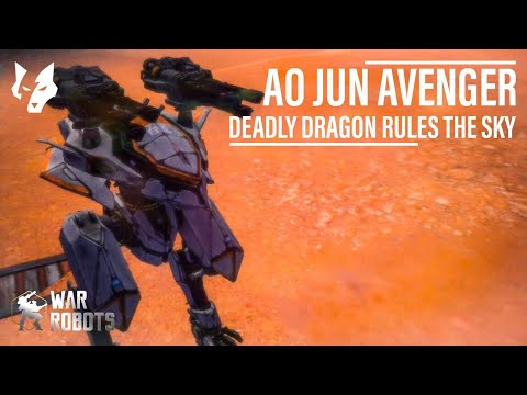 Ao Jun Wreaking Enemies With Avengers | The Dragon Rules the Sky | War Robots