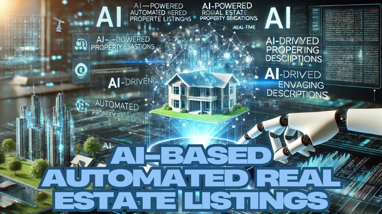 AI Based Automated Real Estate Listings  AI that generates property descriptions