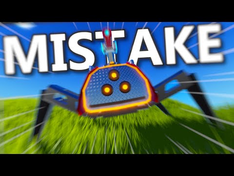 I Made An Overpowered Spider Robot For My Game!