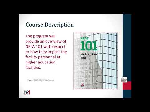 2020 09 03 13 28 Koffel Talk NFPA 101 Life Safety Code® - YouTube