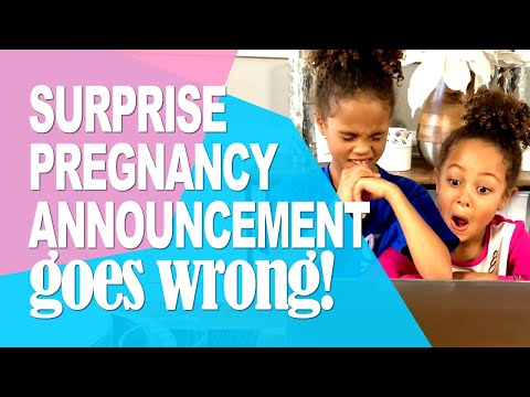 Creative SURPRISE Pregnancy Announcement GOES WRONG!