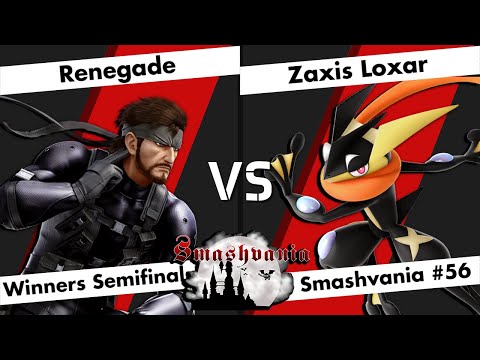 Renegade (Snake) vs Zaxis Loxar (Greninja) - WSF - Smashvania #56