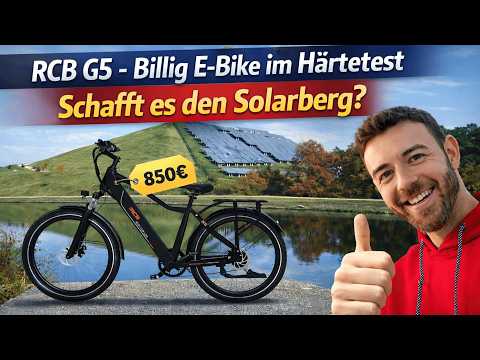 Warum spricht niemand über dieses günstige E-Bike?! Ich teste, was es kann! RCB G5 Trekkingrad