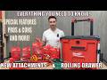 NEW Milwaukee Packout Rolling Drawer Packout Accessories Detailed Look