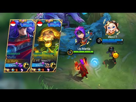 ⚡UP MARTIS + WEN77 = ???🔥 - MLBB