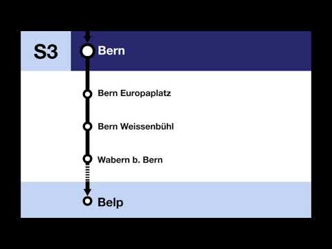 BLS Ansagen - S3 Biel/Bienne-Bern-Belp
