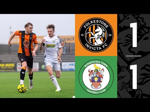 🎯 Lawson strikes to earn Invicta a point | Folkestone Invicta 1-1 Burgess Hill Town | Highlights