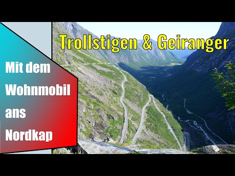 By motorhome to the North Cape 2023 - Trollstigen-Geiranger-Stryneelva 🇳🇴 | Vanlife in Norway