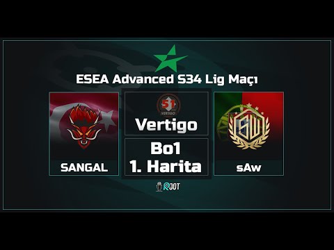 SANGAL  vs. sAw / Bo1 / ESEA S34 Advanced  Lig Maçı