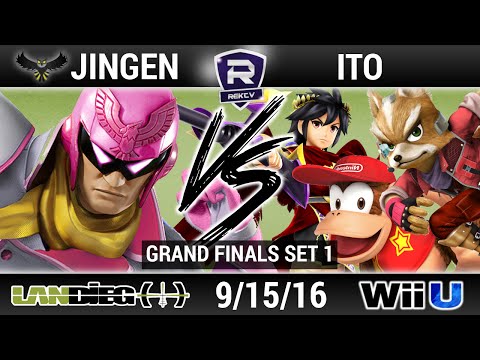 Smash Lounge 65 GF - Jingen (Captain Falcon) vs Ito (Diddy Kong/Dark Pit/Fox)
