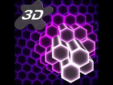 Digital Hex Particles 3D Live Wallpaper Video