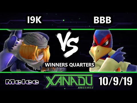S@X 323 SSBM - I9K (Sheik) Vs. BBB (Falco) Smash Melee Winners Quarters
