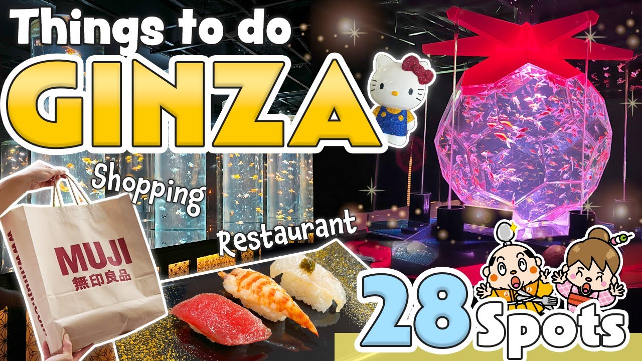 Explore the top activities in Ginza district through this captivating video!