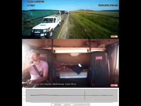 Dangerous overtake leads to near head-on