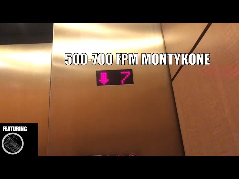 Slow & Mediocre MontgomeryKone Traction Elevators in Chicago, IL