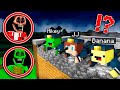 JJ And Mikey And Banana Kid Became FBI And Hunt Scary JJ And Mikey Mimics In Minecraft Maizen