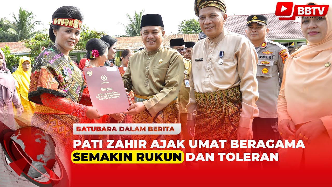 BUPATI ZAHIR AJAK UMAT BERAGAMA SEMAKIN RUKUN DAN TOLERAN