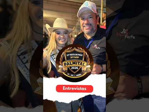 32ª FESTA DO PEÃO - PALMITAL-SP | ENTREVISTA COM A RAISSA, MADRINHA DOS PEÕES.