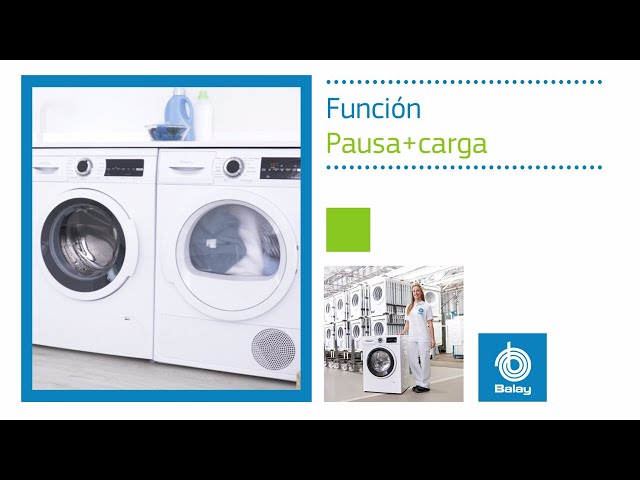 Balay 3TS994XD Lavadora Carga Frontal 9Kg C Acero Inoxidable video