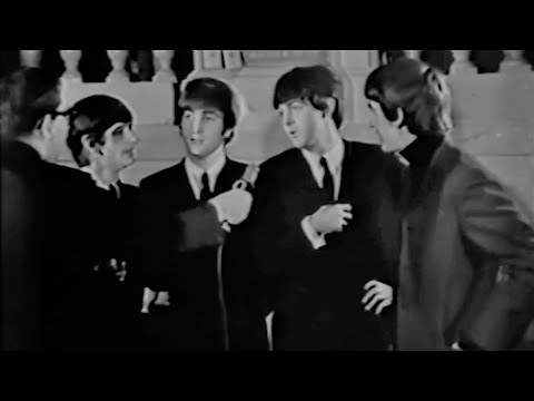 The Beatles Interviewed At The Plaza Hotel, New York - CBS News (Raw Footage) - 10 February 1964