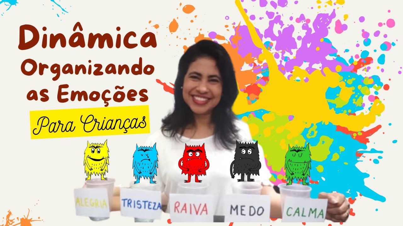 Dinâmica - Organizando as emoções para crianças. Setembro amarelo #crianças #emoções