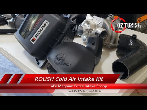 Project Delta Ranger - Episode 1 - Roush CAI and aFe Power scoop install by Oz Tuning.