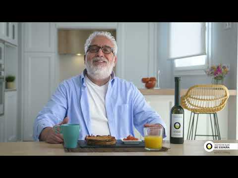 Leo Harlem tiene claro cómo empezar el día, ¡con Aceites de Oliva Virgen Extra de España!