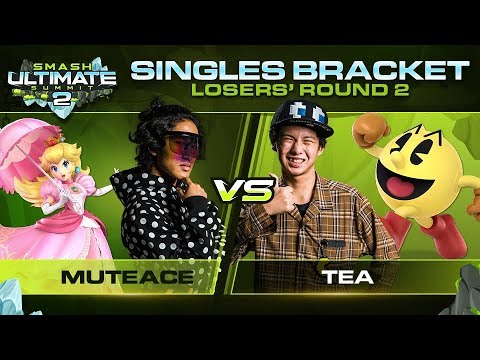 MuteAce vs Tea - Singles: Losers Round 2 - Ultimate Summit 2 | Peach vs Pac-Man