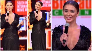 Amy Jackson's Cute Tamil Speech about her fashion hits and flops video