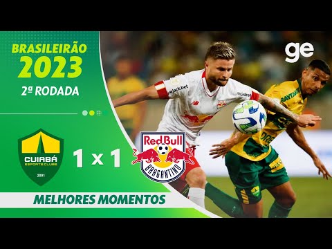 Gols e lances de Cuiabá x Red Bull Bragantino
