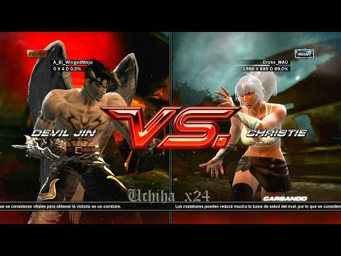 L7 143_5 Devil Jin (A_Bi_WingedNinja) vs Christie (Drake_MAO) - Tekken 6 ( Uchiha x24 ) Online #13