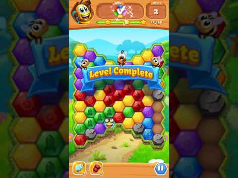 Bee Brilliant Blast Level 64 3 stars
