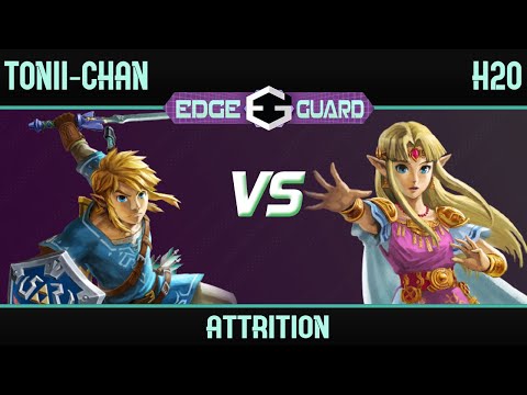Tonii-chan (Link, Meta Knight) vs H20 (Zelda, Sheik) - Edge Guard 61 Attrition