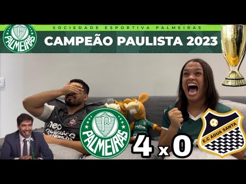 REACT REAÇÕES PALMEIRAS x AGUA SANTA