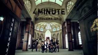 4MINUTE  - Volume Up (Official Music Video)