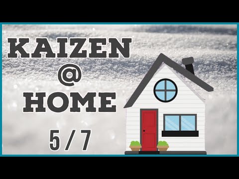 💟 Lean Kaizen at Home: A Functional Cabinet | Continuous Improvement | 2 Second Lean Day 5 of 7