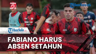 Persis Hari Ini: Bek Persis Solo Fabiano Beltrame Harus Absen hingga Setahun karena Cedera