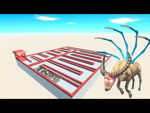 All Unit Escape From Alien Water Buffalo - Animal Revolt Battle Simulator