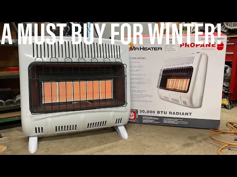 Mr Heater 30k BTU tool review!