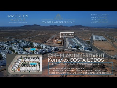 Costa Lobos – 60 moderne Reihenhäuser | Immobilienmakler Oliver Schlolaut | Off-Plan-Investment FUE