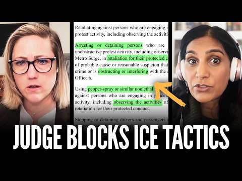 Judge Says ICE Can’t Retaliate Against Protesters (w/ Asha Rangappa) | Illegal News