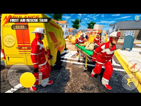911 Emergency Rescue Service Ambulance Rescue Games -#Andriod Gameplay -#GM SimulatorGaming